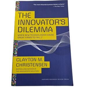 The Innovator's Dilemma By Clayton M. Christensen Softcover Business Leadership